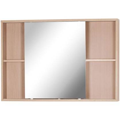 Зеркальный шкаф Римини 100 см цвет белый