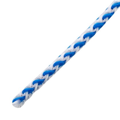 Шнур хозяйственно-бытовой Standers с сердечником 4 мм 20 м цвет белый/синий