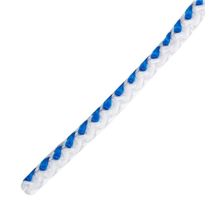 Шнур хозяйственно-бытовой Standers с сердечником 6 мм 10 м цвет белый/синий