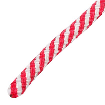 Шнур спирального плетения Standers 10 мм 10 м полипропилен цвет белый/красный