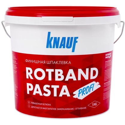 Шпаклевка финишная Knauf Ротбанд Паста Профи 5 кг