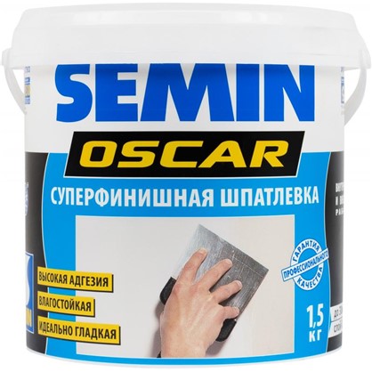 Шпаклевка финишная влагостойкая Semin Oscar 15 кг