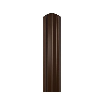 Штакетник ЭКО-М 76мм 2 м двусторонний коричневый