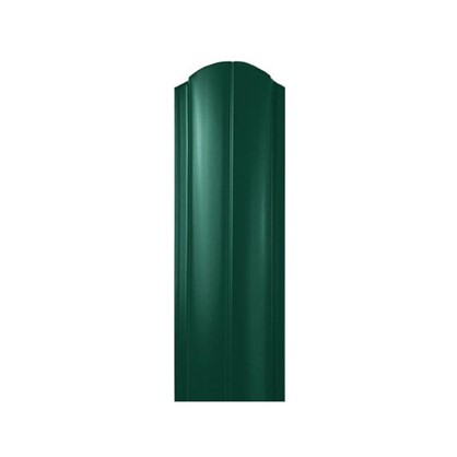 Штакетник ПРЕМ 130мм 1.5 м двухсторонний зеленый
