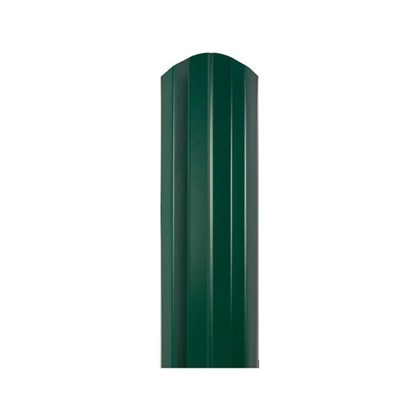 Штакетник СТ-М 100мм 1.5 м двухсторонний зеленый