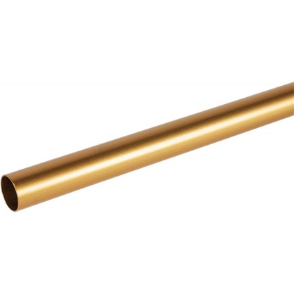 Штанга гладкая 20-200 см сталь цвет золото матовое