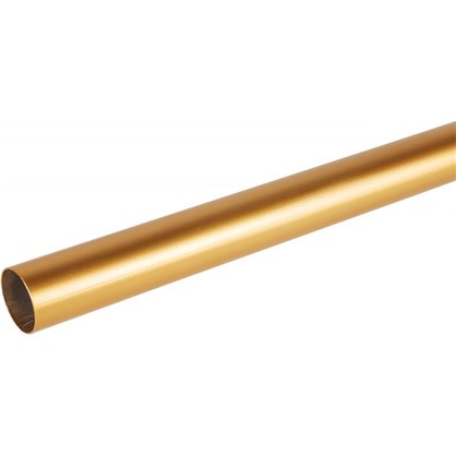 Штанга гладкая 20-240 см сталь цвет золото матовое