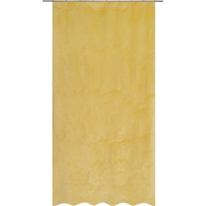 Штора на ленте Grafton 140х260 см цвет желтый