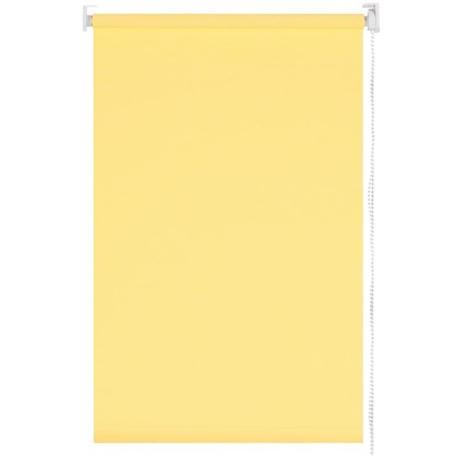 Штора рулонная 60х155 см цвет бледно-желтый