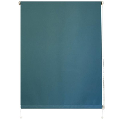 Штора рулонная Blackout Inspire 100х160 см цвет голубой
