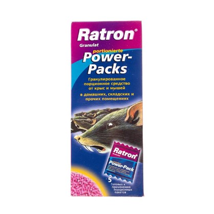 Средство от крыс и мышей Ratron порционное пакетик 200 г