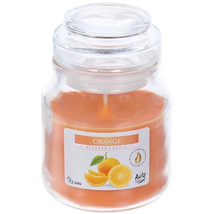 Свеча ароматизированная в банке Апельсин