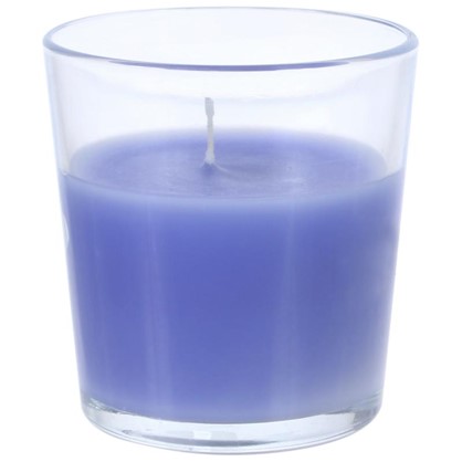 Свеча ароматизированная в стакане Лаванда