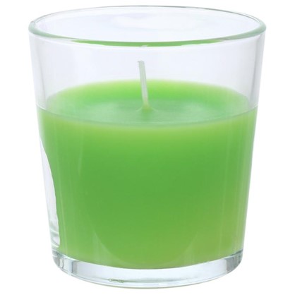 Свеча ароматизированная в стакане Зелёное яблоко