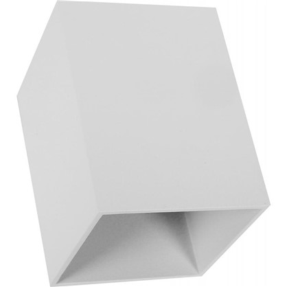 Накладной светильник квадратный цоколь GU10 8 см цвет белый