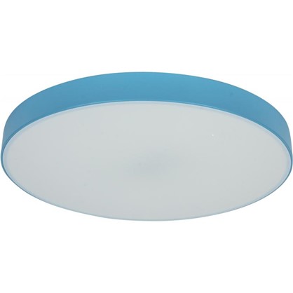 Светильник потолочный светодиодный Color 25 м² цвет синий