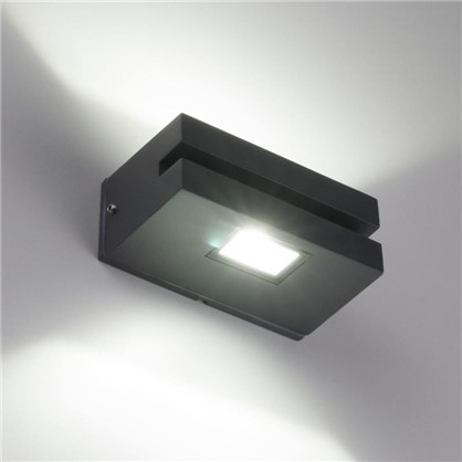 Светильник светодиодный фасадный Techno 1611 6 Вт цвет черный