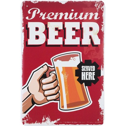 Табличка Premium Beer 20х30 см