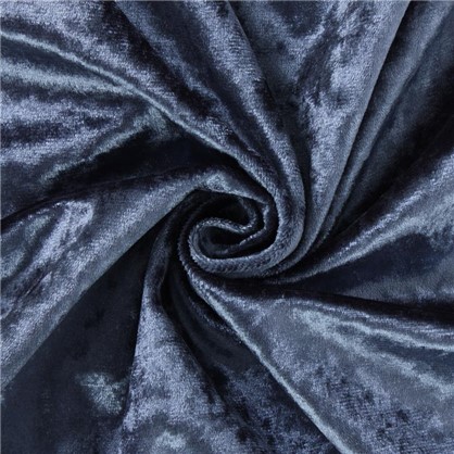 Ткань Тюдор велюр 280 см цвет серый синий