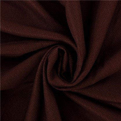 Ткань велюр 285 см цвет коричневый