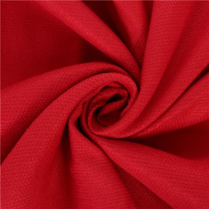 Ткань велюр 285 см цвет красный