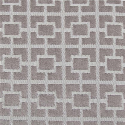 Ткань жаккард Квадраты 300 см цвет серый