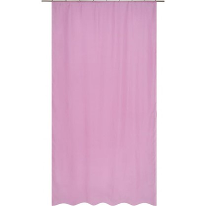 Тюль на ленте Polyone 140X260 см цвет темно-розовый