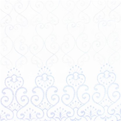 Тюль Веста вышивка на сетке 280 см цвет белый