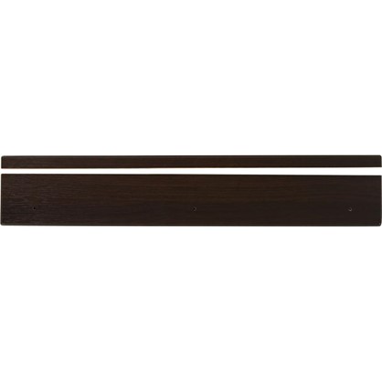 Угол для кухонного шкафа Византия 4х70 см цвет темно-коричневый