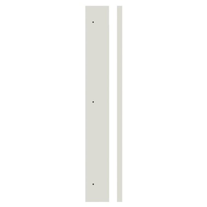 Угол для шкафа Delinia Айс 4х70 см лакированная ЛДСП цвет белый