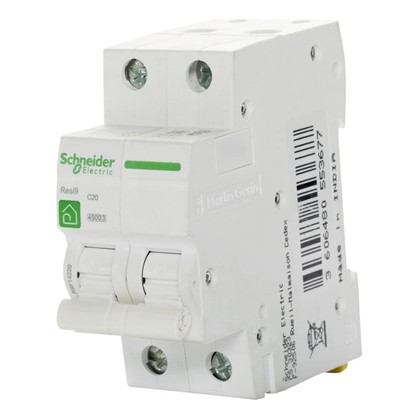 Автоматический выключатель Schneider Electric Resi9 2 полюса 20 A