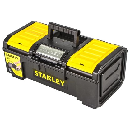Ящик для инструмента Stanley 390х215х165 мм пластик цвет черный/желтый
