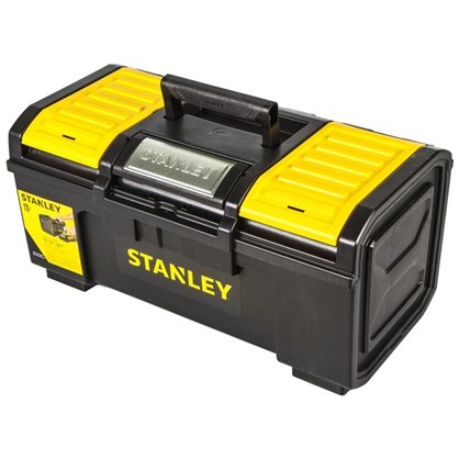 Ящик для инструмента Stanley 480х266х236 мм пластик черный/желтый