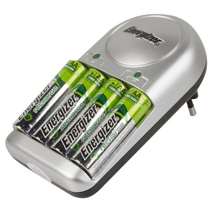 Зарядное устройство Energizer Base Charger 4 аккумулятора AA 1300 мAч