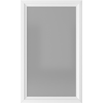 Зеркало 60х100 см цвет белый матовый