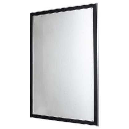 Зеркало без полки 60 см цвет чёрный