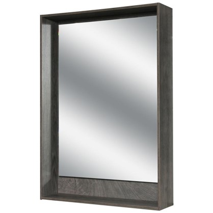 Зеркало с подсветкой Мокка 60 см цвет дуб серый