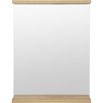 Зеркало Симпл 60 см цвет швейцарский вяз