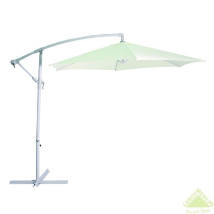 Зонт дачный 2.7 м бежевый подвесной на подставке металл/полиэстер