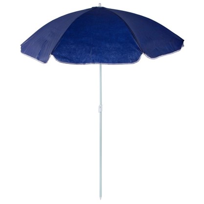 Зонт пляжный 1.4 м синий металл/полиэстер