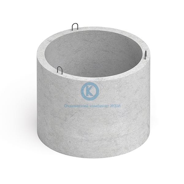 Кольцо бетонное для колодца с днищем КЦД-10-10