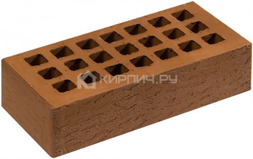 Кирпич для фасада какао одинарный кора дуба М-150 Саранск