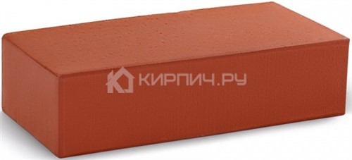 Кирпич М-300 красный одинарный гладкий полнотелый КС-Керамик