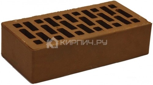 Кирпич НЗКМ шоколад одинарный гладкий М-150