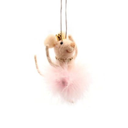 Украшение Новогоднее Мышка-Балерина 12 См в 