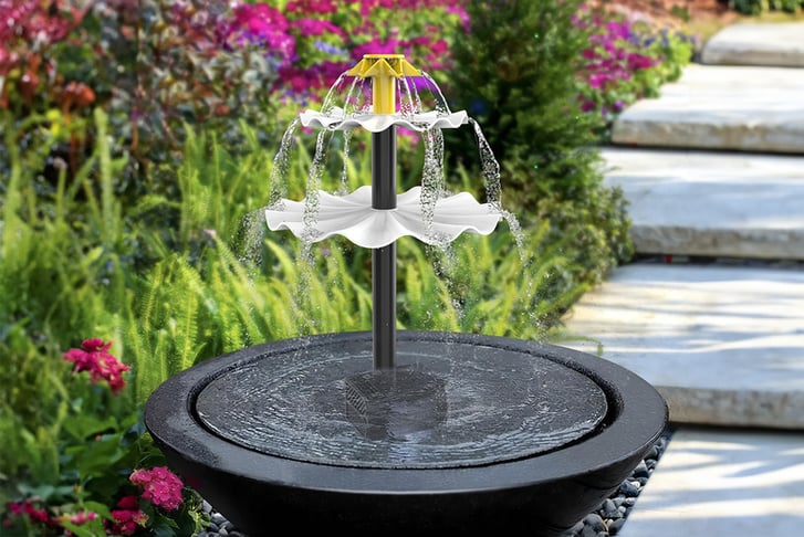 Как выбрать садовый фонтан: типы, оборудование и правила установки фото