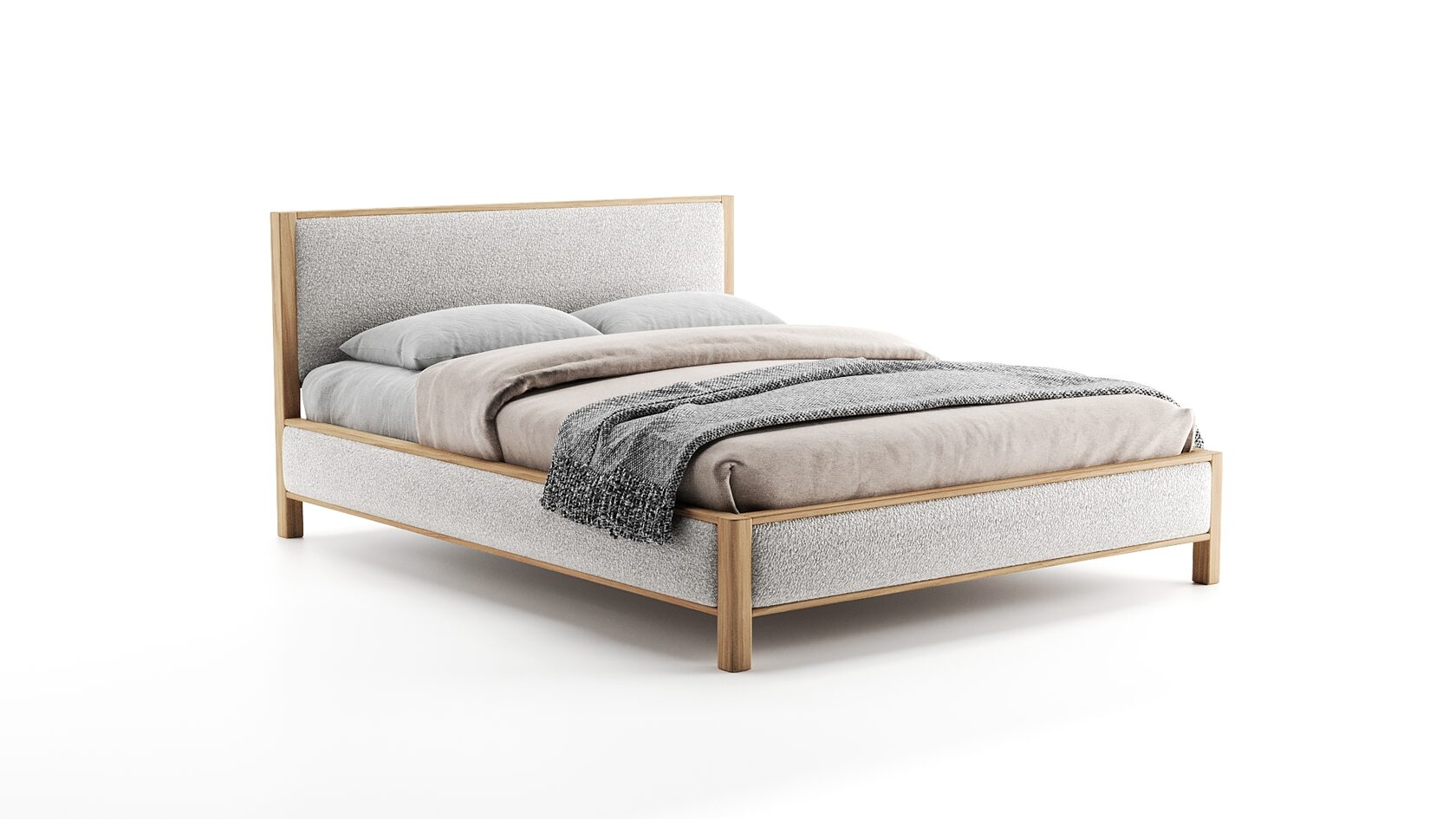 Как выбрать двуспальную кровать: размеры, виды, материалы и матрас