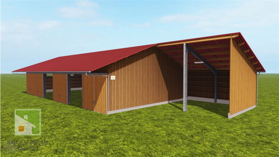 Как построить фермерский сарай в 2025: ГОСТы, схемы и экономичные решения