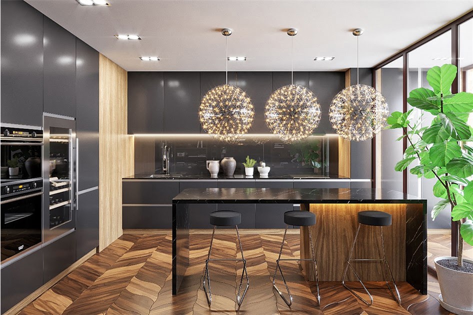 Кухонные гарнитуры 2025: от выбора материалов до грамотного монтажа