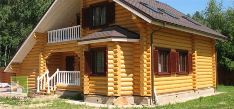 Дома из оцилиндрованного бревна: Технология, Плюсы и Минусы в 2025 году